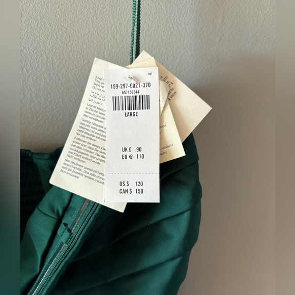 Abercrombie & Fitch Emerson Ruched strapless jumpsuit - Picture 6 of 8